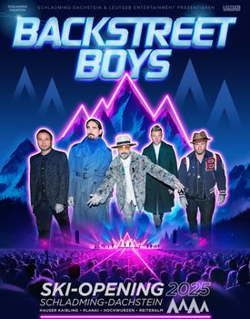 Drei Konzerte werden die Backstreet Boys im Dezember im Planai Stadion geben.