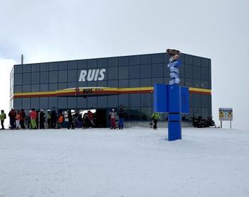 Die alte Bergstation der Ruis-Bahn wird auch modernisiert.