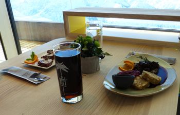 Am Nebelhorn lässt es sich gut speisen.