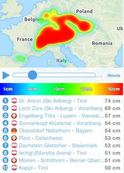 Jede Menge Neuschnee wird ab Dienstag, 8. Januar 2019, erwartet. Die Neuschneegrafik auf unserer Startzeite zeigt euch auch die Prognosen für die nächsten Tage an.