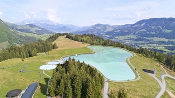 Fast zehnmal so groß ist das Volumen des neuen Speicherteichs Streuböden.