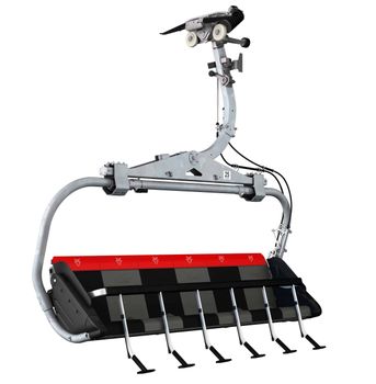 Die neue Geißkopfbahn bietet Platz für 6 Personen.