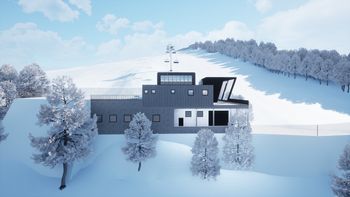 Die Piste an der neuen Bahn wird entschärft und so attraktiver für ungeübte Skifahrer.