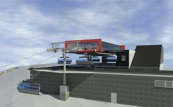 Die Kapellenbahn auf der Steinplatte wird durch eine moderne 8er-Sesselbahn ersetzt.