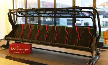 Die neuen Sesselbahnen werden mit bequemen Polstern und Wetterschutzhauben ausgestattet.