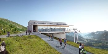 Die neue Bergstation am Patscherkofel