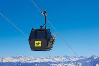 Bei der neuen Spieljochbahn kommen erstmals die neuen Diamond EVO Kabinen von Leitner zum Einsatz.