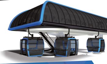 New cable car in Val Gardena: 10-person gondola serving the Sella Ronda