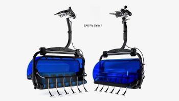 The Comici 1 lift is getting completely new chairs.