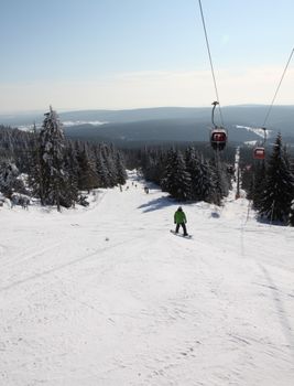 Am Ochsenkopf warten 4,2 Pistenkilometer.