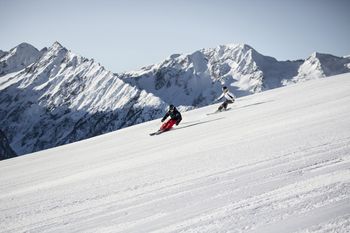Wer die Talabfahrt in einem Stück fährt, der muss definitiv eine gute Kondition haben.