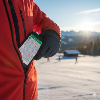Use body heat: the easiest trick to keep your battery going in the snow.