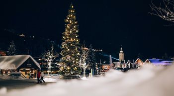 In Lech Zürs soll bis Weihnachten 83 cm Neuschnee fallen.
