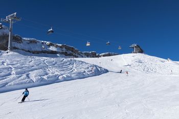 Sonnenskilaufen am Ifen.