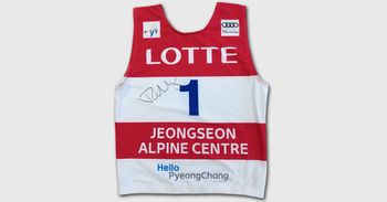 Viktoria Rebensburg stiftete ihre letzte Startnummer bei Olympia.