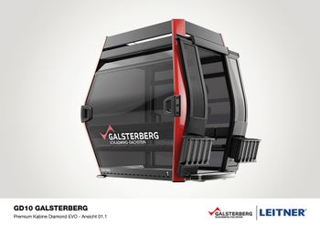 In den neuen Kabinen haben 10 Personen Platz.