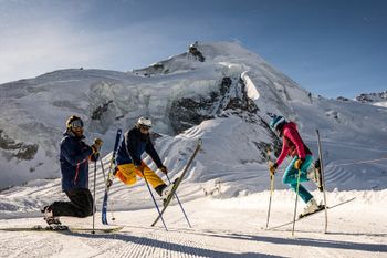 Ein Highlight für jeden passionierten Wintersportler: Skifahren am Allalin