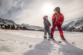 Die ersten Schwünge sind schnell gemeistert.
