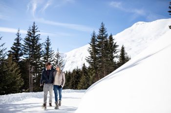 Auch abseits der Pisten lässt sich der Winterurlaub in Serfaus-Fiss-Ladis in vollen Zügen genießen.