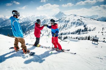 Der Absolut Park in Flachauwinkl sorgt für Freestyle-Action.