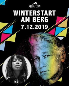 Beim Winterstart am Berg auf der Schmittenhöhe stehen Rainhard Fendrich und Aura Dione auf der Bühne.