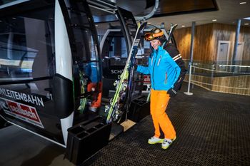 3200 Personen können mit der neuen Schönleitenbahn pro Stunde auf den Berg befördert werden.