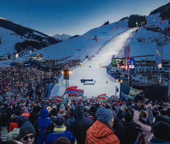 Im Rahmen des Parallelevents am späten Dienstagnachmittag fand auch die Eröffnungsfeier der Ski-WM in den Zwischenpausen statt.