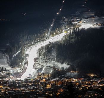 Das Nightrace endet mitten in Schladming.