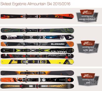 Skitest Allmountain Ski 2015/16