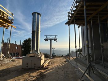 Im Sommer liefen die Bauarbeiten am Almberg auf Hochtouren.