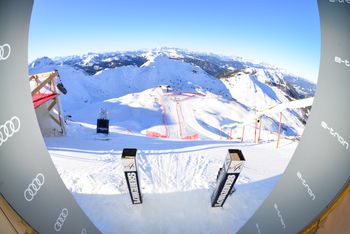 Die Weltcupstrecke in Zauchensee gilt als eine der spektakulärsten und technisch anspruchsvollsten im Damenweltcup.