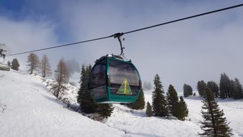 Die Grünwaldkopfbahn ist bereits in Betrieb.