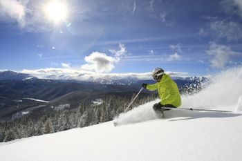 Skiing like a world champion in Colorado