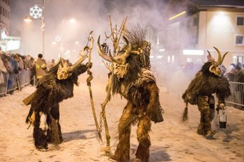 Gruselig wird es beim legendären Krampuslauf am 9. Dezember.
