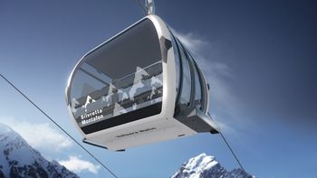 Die Gondeln der neuen Valisera Bahn bieten Platz für 10 Personen.