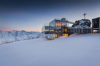Das Gourmet-Restaurant „Ice Q“ auf dem Gaislachkogl war Drehort für den James-Bond-Film „Spectre“