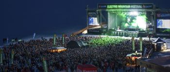 David Guetta beim Electric Mountain Festival.