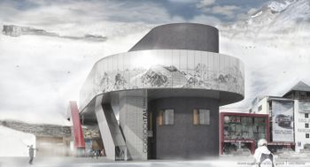 Die neue Talstation der Giggijochbahn.