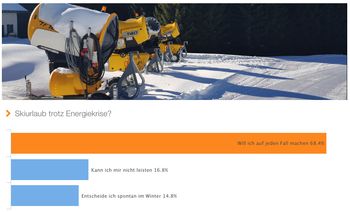 Auch unsere Umfrage zeigt: Kaum einer will auf Skiurlaub verzichten.
