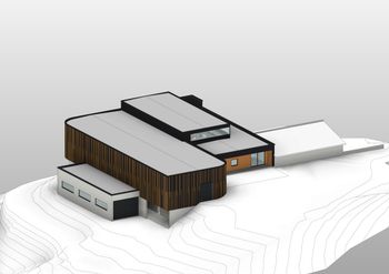 So soll die neue Bergstation aussehen.