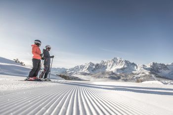 Atemberaubende Ausblicke im Skigebiet 3 Zinnen Dolomiten