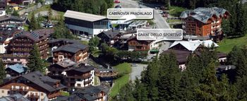 Close to Pradalago cable car