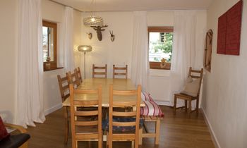Chalet dining area