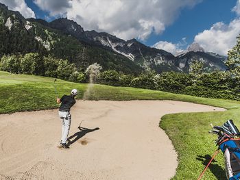 schöne Spiel am Golfplatz Bludenz-Braz