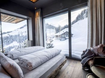 Zimmer mit Blick direkt auf die Skipiste