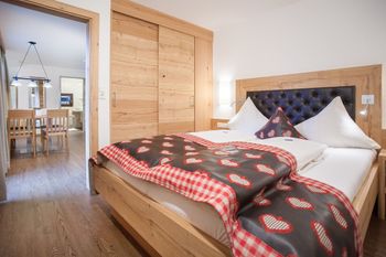 Schlafzimmer FeWo Alpenherz