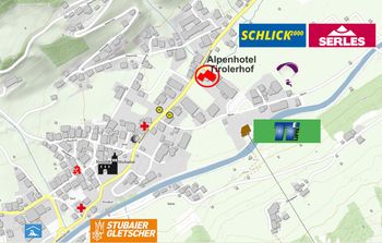 Alpenhotel Tirolerhof und Umgebung