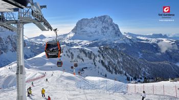 Skifahren in den Dolomiten - Gröden