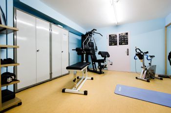 Fitness raum 24/7