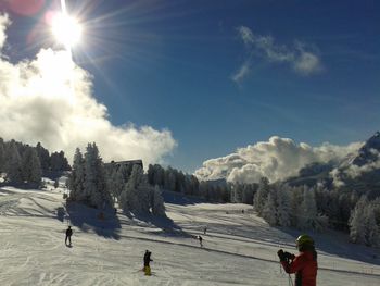 Skifahren in der Olympia SkiWorld Innsbruck